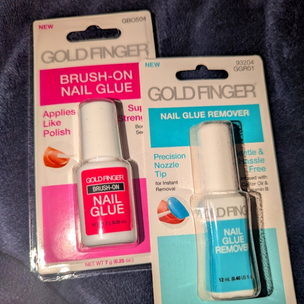 Brush on Nail Glue and Nail Glue Remover